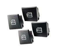 Interrupteur de commande de vitre électrique Couvercle De Bouton De Commutation De Fenêtre 4 Pièces/ensemble Pour W204 W212 W463 W166 X166 W176, CLA Coupé C117, X204 Accessoires