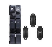Interrupteur de Commande de vitre électrique Principal, Bouton de Levage, 93570-1X000 93580-1X000, pour Kia Forte Cerato 2010-2012 (Noir 4)