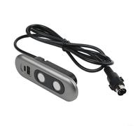 Interrupteur de commande électrique inclinable à 5 broches avec port de charge USB 2,4 A, actionneur de rechange pour fauteuil élévateur en ABS pour canapé-lit, noir (gris)