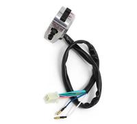Interrupteur De Commande Guidon Moto, 22mm, 7/8 Pouces, Pour Indicateur Phare Universel, Accessoires Lumière Commodo Phare Moto
