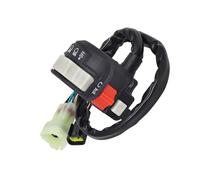 Interrupteur De Commande Guidon Moto, Compatible Avec Yamaha YFZ450, Démarrage Du Gauche, Fonctionnement Moteur, Lumière Hi Lo Off Commodo Phare Moto