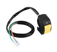Interrupteur de Commande Interrupteur Clignotant Universel pour Guidon De Moto, Bouton Marche/arrêt pour Éclairage De Moto, ATV(2)