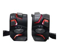 Interrupteur de Commande Interrupteurs De Guidon De Moto, Phare D'avertissement, Clignotant, Klaxon, Bouton De Démarrage, avec Interrupteur De Vélo Électrique Et ATV(5)