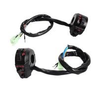 Interrupteur De Commande Latéral Gauche Et Droit Pour Guidon De Moto, Feux De Croisement Et De Route, Clignotants Et Klaxon Guidon Interrupteur de Commande Moto