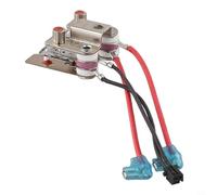 Interrupteur de commande pour autocuiseur KSD105A 250 V en métal pour autocuiseurs électriques, compatible avec KSD105 YCD3005 YCD (1 pièce)