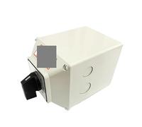 Interrupteur de commande rotatif SZW26/LW26-63 63 A 660 V 0-4,4 5 positions 16 bornes avec boîtier