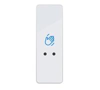 Interrupteur de commande sans contact pour mécanismes d'accès, sensibilité réglable et temporisation pour un fonctionnement efficace, matériaux (blanc, 115 x 40 mm)