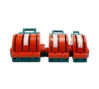 Interrupteur de commutation bidirectionnel biphasé 2P/3P/4P, monophasé, Double jet, en cuivre, Isolation triphasée, 1 pièce(3P32A)