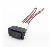Interrupteur de Comodo Phares Régulateur universel de lève-vitre de voiture, 5 broches, 12 V CC, 20 A, accessoires Commodo(KCD12-1BS)