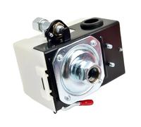 Interrupteur de compresseur lourd - Contrôle de pression durable, unité de régulation de pompe manuelle, boîtier de remplacement universel pour contrôle du système d'air | Configuration de connexion s