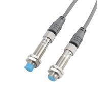 Interrupteur de comptage d'approche M12 DC30 V, connecteur inductif cylindrique à 4 broches LMT12, 1 pièce(LMT12-8 8mm,Just Sensor,NPN NO)