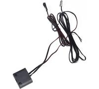 Interrupteur de contact de porte LED 12 V 30/60 W noir L&S
