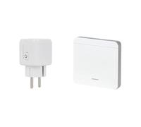 Interrupteur de Contrôle à Distance de Prise Sans Fil Prise UE 220V 16A, Prise Électrique pour Lampes D'Appareils Électroménagers