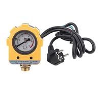 Interrupteur de contrôle de pression de pompe à eau 220V 10 Bar Électronique Unité de Pressostat Réglable pour Pompe Submersible Pompe Auto-amorçante Pompe à Jet(Prise UE)