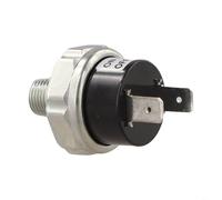 Interrupteur de contrôle de pression pour compresseur d'air Filetage 1/8 NPT Régulateur de pression automatique Construction en métal argenté Compatible 90-120PSI 120-150PSI pour systèmes pneumatiques