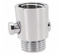 Interrupteur de contrôle du pommeau de douche, valve d'économie d'eau avec contrôle précis du débit et fonction d'arrêt pour pommeaux de douche à main et pulvérisateurs de bidet, fabriqué en matériau