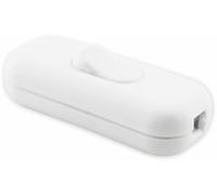 Interrupteur de cordon Interrupteur intermédiaire à bascule blanc 2A/230V