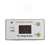 Interrupteur de coupure basse tension de batterie 12 V avec module de contrôle de protection marche/arrêt automatique pour batteries Li-ion 12 V et batteries de stockage, courant 20 A, réglage