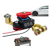 Interrupteur De Coupure De Batterie 12 V/24 V | Isolateur Automobile Robuste | Dispositif D'arrêt De Courant | Sécurité Des Circuits Électriques | Outil De Contrôle De Terminal Fiable Et Pour