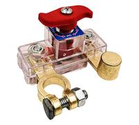 Interrupteur De Coupure De Batterie De Voiture, Coupe Circuit Batterie 12V, Transparent Interrupteur De Déconnexion De Batteries, En CuivrePur Transmission Stable Intelligent CoupeBatterie Voiture