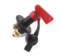 Interrupteur de coupure de batterie universel 12 V, bouton rotatif for coupure de batterie, for voiture, camion, bateau, fourgonnette(2 Holes)