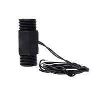 Interrupteur De Débit D'eau En Plastique Capteur D'eau Vertical/horizontal Magnétique AC 220 V Bouton Poussoir Marche/arrêt Étanche Commande Momentanée LED Poignée De Levier À Bascule Démarrage Arrêt