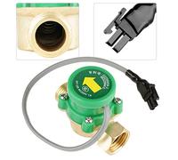 Interrupteur de débit d'eau G1/2"-1/2" Filetage, interrupteur de pompe à eau HT-60 AC220V 0,5A, Interrupteur capteur débit électronique, pour la pressurisation de l'eau du robinet domestique