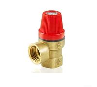 Interrupteur de décharge de vidange de soupape de sécurité en laiton compatible avec les dispositions et exigences courantes pour les systèmes de chauffe-eau solaires (C)