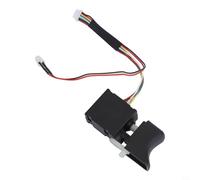 Interrupteur de déclenchement de rechange avec lumière LED pour clé électrique Dayi 2106 sans balais et pièce de commande en plastique (B)