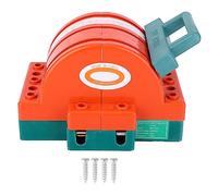 Interrupteur de déconnexion à couteau à double jet Orange Rouge Connexion de terminal 3P Fournitures électriques pour équipement électrique domestique industriel (3P 100A)