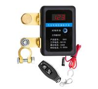 Interrupteur De Déconnexion À Distance De La Batterie - Relais Intelligent De 12 V, Isolateur D'alarme Avec Arrêt Automatique | Voiture Camion Camper Bateau Véhicule Marine Contrôleur De Stockage Sans