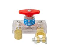 Interrupteur de déconnexion batterie voiture, Joint bidirectionnel, interrupteur rotatif, disjoncteur Anti-fuite mise hors tension 12-24v(Type B transparent)