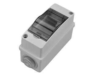 Interrupteur de déconnexion CC IP65 en plastique ABS | Le couvercle transparent permet une surveillance facile de l'état opérationnel pour une gestion sûre de l'énergie solaire.
