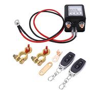 Interrupteur de Déconnexion de Batterie 12V à Distance, 2 Télécommandes, pour Voiture, Bateau, Camion, RV