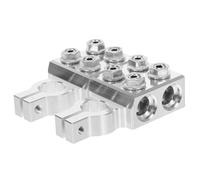 Interrupteur de Déconnexion de Batterie à Borne Supérieure Paire de Coupe Batterie pour Voiture Camping Car et Remorque Isolateur de Anti Court Circuit pour Système