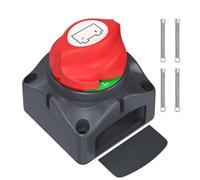 Interrupteur de déconnexion de batterie automatique, interrupteur de masse de batterie Marine 12V-48V, adapté pour voiture et bateau 300-600A(300A M10)
