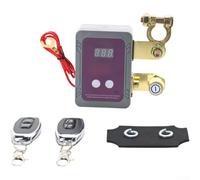 Interrupteur de déconnexion de batterie avec télécommande, 240 A, très résistant, 12-24 V pour camping-car, voiture, camion, connexion magnétique avec protection de mise hors tension automatique (B)