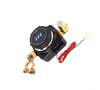 Interrupteur de déconnexion de batterie DC 560 V avec voltmètre LED pour systèmes multi-tension, boîtier ignifuge en nylon 66, contacts cuivre argenté, compatible avec les véhicules récréatifs et