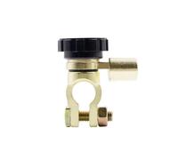 Interrupteur de déconnexion de batterie de voiture, interrupteur de borne d'alimentation, isolateur, interrupteur de coupure de liaison hors véhicule Interrupteur Bouton Bouton Poussoir(Black)