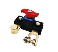 Interrupteur de déconnexion de batterie de voiture, manuel et automatique, protection Anti-fuite contre la mise hors tension, pièces automobiles universelles(Golden)