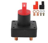 Interrupteur de déconnexion de batterie, interrupteur d'isolateur de batterie 300A, isolateur de bouton coupé, diamètre de vis de 6mm pour voiture automatique