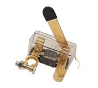 Interrupteur de déconnexion de batterie pour systèmes DC automobiles et marins, comprend un affichage numérique de surveillance de l'alimentation et un boîtier métallique étanche à la poussière