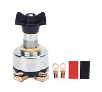 Interrupteur de déconnexion de batterie robuste 12 V 24 V 200 A, interrupteur principal d'isolation pour voitures, camions, bateaux, camping-cars, applications marines,