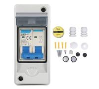 Interrupteur de déconnexion solaire PV Protection contre les surtensions étanche Disjoncteur miniature 63 A 1000 V pour système connecté au réseau de panneaux solaires et système