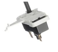 Interrupteur de démarrage à bouton-poussoir A98I compatible avec les accessoires de sèche-linge Whirlpool - Pièce de rechange