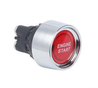 Interrupteur de démarrage à bouton-poussoir de qualité automobile pour systèmes de contrôle du moteur 12 V 24 V utilisés pour les voitures, SUV, véhicules utilitaires légers et plateformes de course