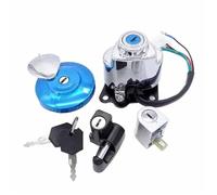 Interrupteur de démarrage Bouchon De Réservoir Moto, Interrupteur D'allumage, Jeu Clés Verrouillage, Toutes Années pour Y-AMAHA pour Virago XV400, XV535, XV700, XV750