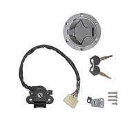 Interrupteur De Démarrage Compatible Avec Pour Ninja Pour 250R Pour EX250J 2008-2012 Verrou De Commutateur D'allumage Pour Jeu De Couvercles De Bouchon De Gaz