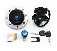 Interrupteur de Démarrage Compatible Avec Suzuki Pour GS500E 1989-2000 Pour GS500 2001-2009 2010 2011 2012 Bouchon Commutateur D'allumage Moto Couvercle Réservoir Carburant Ensemble Clés Verrouillage