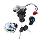Interrupteur de Démarrage Compatible Avec Yamaha Pour XVS1100 Pour V-Star Pour Custom 1999-2011 Pour Silverado 2003-2011 4TR-82501-00 Bouchon Réservoir Carburant Et Contacteur D'allumage Pour Moto